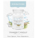 Bougie parfumée grande jarre Signature Yankee Candle CLEAN COTTON