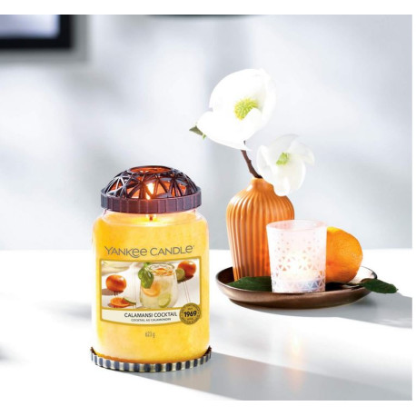 Bougie parfumée grande jarre Yankee Candle COCKTAIL AU CALAMONDIN
