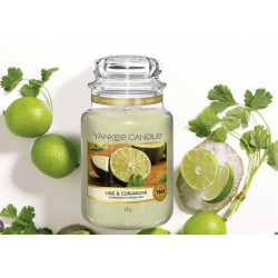 Bougie parfumée CORIANDRE ET CITRON VERT-Yankee Candle