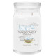 Bougie parfumée grande jarre Signature Yankee Candle CLEAN COTTON