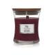 Bougie parfumée moyenne jarre Woodwick BLACK CHERRY