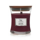 Bougie parfumée petite jarre Woodwick BLACK CHERRY