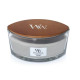 Bougie parfumée Ellipse Woodwick AU COIN DU FEU