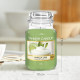 Bougie parfumée grande jarre Yankee Candle VANILLE CITRON VERT