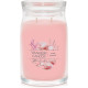 Bougie parfumée grande jarre Signature Yankee Candle SABLES ROSES