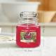 Bougie parfumée moyenne jarre Yankee Candle FRAMBOISE ROUGE