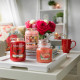 Bougie parfumée moyenne jarre Yankee Candle ROSE SUCCULENTE