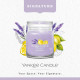Bougie parfumée moyenne jarre Signature Yankee Candle CITRON LAVANDE