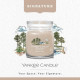 Bougie parfumée moyenne jarre Signature yankee Candle BOIS EN BORD DE MER