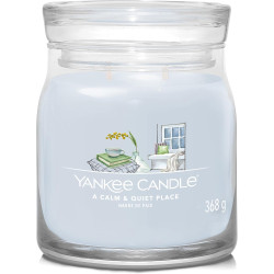 Bougie parfumée moyenne jarre Signature Yankee Candle HAVRE DE PAIX