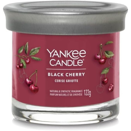 Bougie parfumée petite jarre Yankee Candle CERISE GRIOTTE