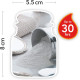 Bougie parfumée petite jarre Yankee Candle TALC BÉBÉ