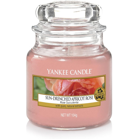Bougie parfumée petite jarre Yankee Candle ROSE SUCCULENTE