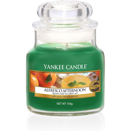 Bougie parfumée petite jarre Yankee candle APRES-MIDI EN PLEIN AIR