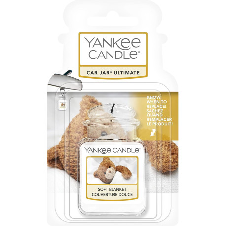  Parfum voiture Car Jar Yankee Candle COUVERTURE DOUCE