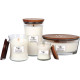 Bougie parfumée THÉ BLANC ET JASMIN-Woodwick