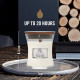 Bougie parfumée petite jarre Woodwick THE BLANC ET JASMIN