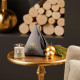 Bougie parfumée petite jarre Woodwick AU COIN DU FEU