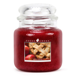 Bougie parfumée GOOSE CREEK moyenne jarre EPICES DE POMME