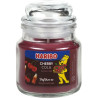 Bougie Haribo Cherry Cola en petite jarre, parfum sucré et pétillant pour une ambiance gourmande.