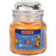 Bougie Haribo Winter Fun en petite jarre, parfum gourmand et réconfortant pour une ambiance hivernale.