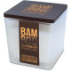 Bougie parfumée  grande jarre BOIS DE OUD & GERANIUM Heart and Home