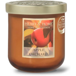 Bougie parfumée  POMME DU VERGER Heart and Home
