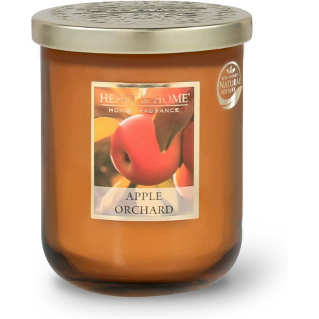 Bougie parfumée POMME DU VERGER Heart and Home