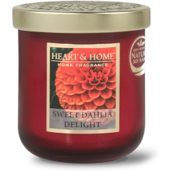 Bougie parfumee DAHLIA ROYAL Heart and Home