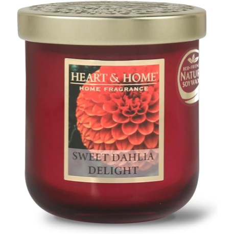 Bougie parfumee DAHLIA ROYAL Heart and Home
