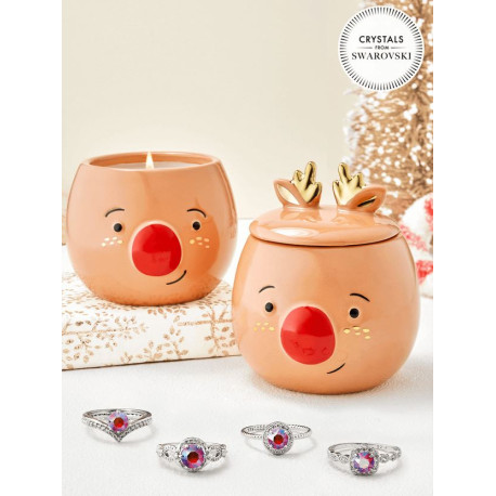 Bougie parfumée REINDEER ( SWAROVSKI )-Charmed Aroma
