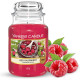 Bougie parfumée grande jarre Yankee Candle FRAMBOISE ROUGE