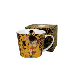 MUG 610ML THE KISS BROWN KLIMT