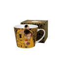 MUG 610ML THE KISS BROWN KLIMT