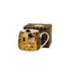MUG BARREL THE KISS BROWN 610 ML GUSTAV KLIMT