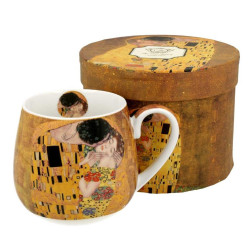 MUG BARREL THE KISS 430 ML KLIMT