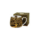 MUG BARREL TREE OF LIFE 430 ML KLIMT