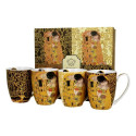 SET 4 MUGS KLIMT