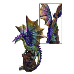 DRAGON VIOLET 17X16.5X28