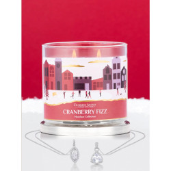 Bougie parfumée CRANBERRY FIZZ-Charmed Aroma