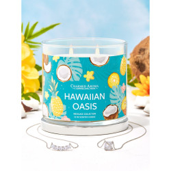 Bougie parfumée HAWAIIAN OASIS-Charmed Aroma