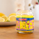 Bougie Haribo Lemon Fruits en grande jarre, parfum frais et acidulé pour une ambiance fruitée et énergisante.