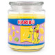 Bougie Haribo Lemon Fruits en grande jarre, parfum frais et acidulé pour une ambiance fruitée et énergisante.