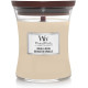 Bougie parfumée moyenne jarre Woodwick GOUSSE DE VANILLE