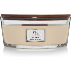 Bougie parfumée Ellipse Woodwick GOUSSE DE VANILLE