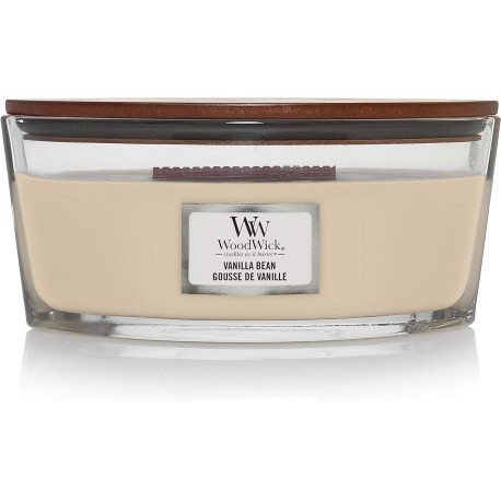 Bougie parfumée Ellipse Woodwick GOUSSE DE VANILLE