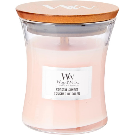 Bougie parfumée petite jarre Woodwick COUCHER DE SOLEIL
