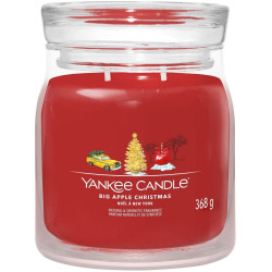 Bougie parfumée moyenne jarre Signature Yankee Candle NOEL A NEW-YORK