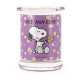 Bougie Peanuts Best Mom Ever aux notes fruitées et florales d’ozone de pomme, orange musquée et jasmin, pour une ambiance accuei