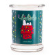Bougie Peanuts Ho Ho Ho aux notes de vanille, bergamote, beurre, pomme, poire et citron vert, pour une atmosphère festive et aut